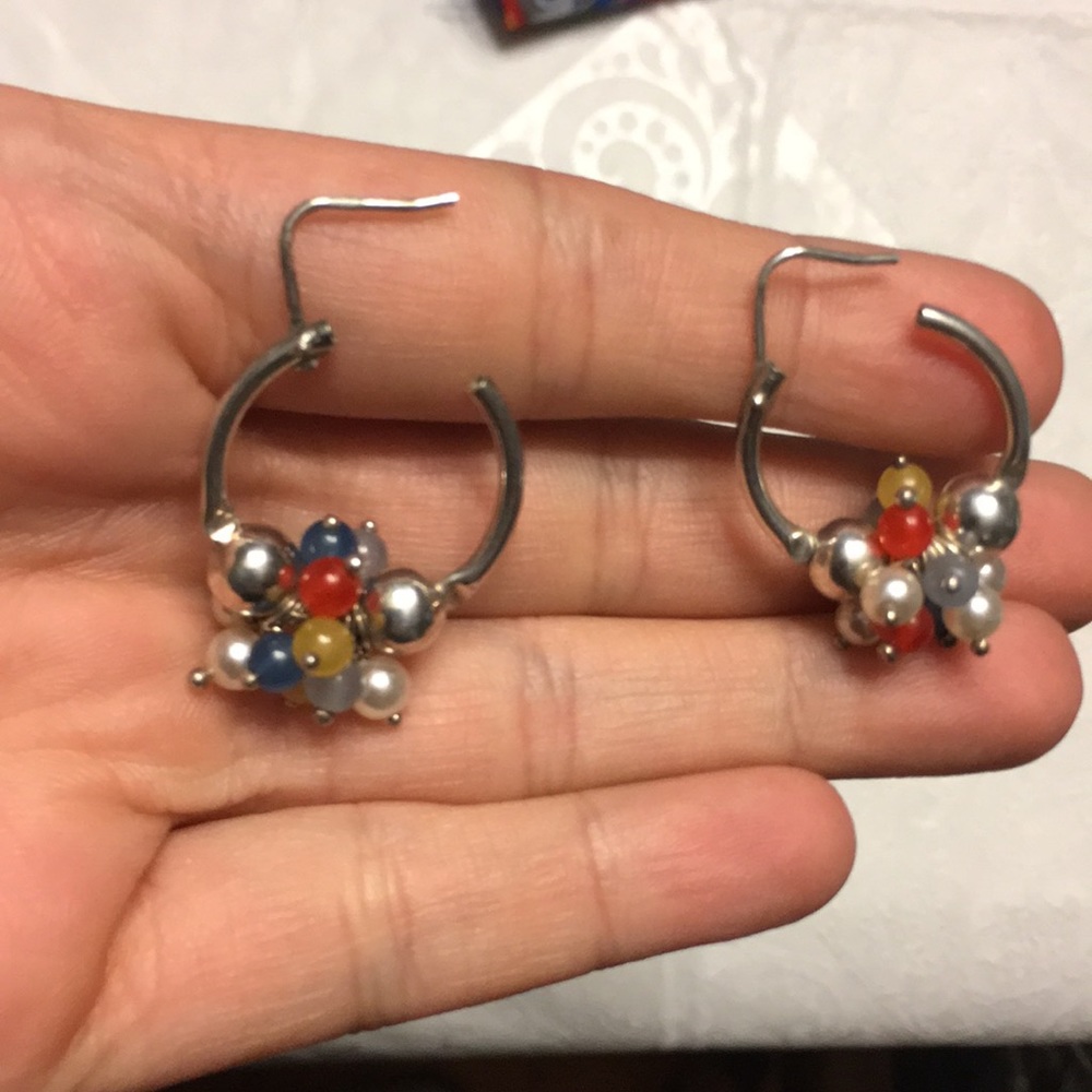 Vintage 925 silver earrings